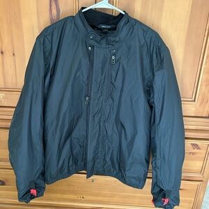 Rev’It Women’s Black OUTBACK Quilt Lined Motorcycle Jacket Sz L